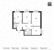 3-к квартира, 67.8 м², 11/15 эт. Москва