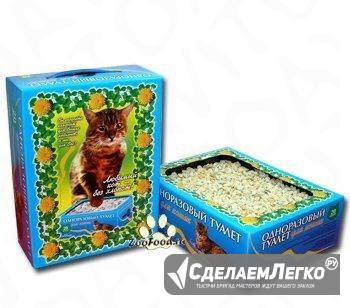 Одноразовый туалет для кошек Томск - изображение 1