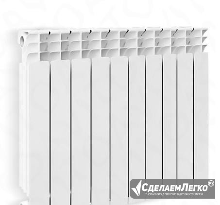 Алюминиевый радиатор Halsen 500/80/6 Новосибирск - изображение 1