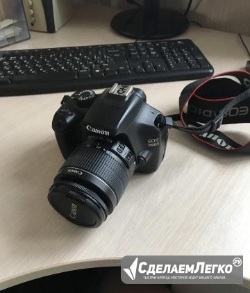 Продам зеркальный фотоаппарат Canon 1100 D Хабаровск - изображение 1