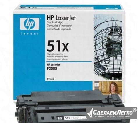 Оригинальный картридж HP Q7551X (№51X) Бийск - изображение 1