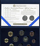Мальта набор евро 2012 BU (9 монет) Санкт-Петербург