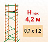 0,7/1,2/4,2м. Вышка тура строительная Химки