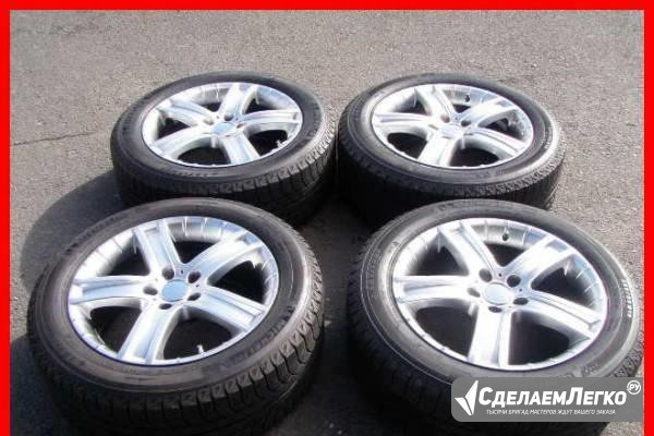 Симпотные диски R18 5x112 из Японии Омск - изображение 1