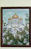 Вышивка крестом " Храм" Новосибирск