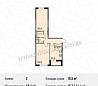 1-к квартира, 60 м², 17/17 эт. Балашиха