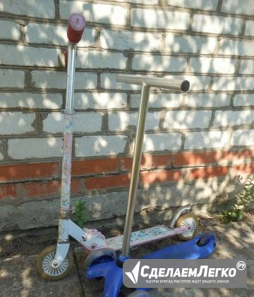 Самокаты детские трёх и двухколёсные "Пони".б/у Раменское - изображение 1