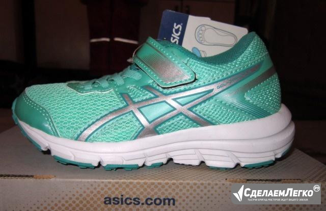 Кроссовки asics р.27 (17 см) почта Челябинск - изображение 1