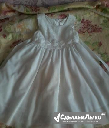 Платье белое Ахтубинск - изображение 1