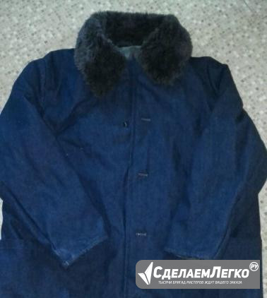 Джинсовая куртка на ватине Тулун - изображение 1