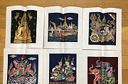 Картины из Тайланда на ткани Санкт-Петербург