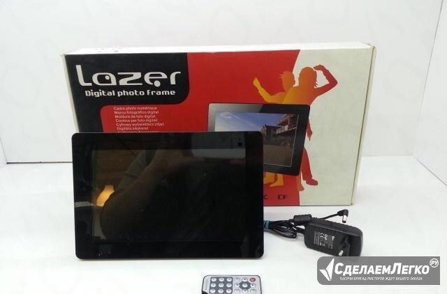 Цифровая фоторамка Lazer+kingston SD 128mb  - изображение 1