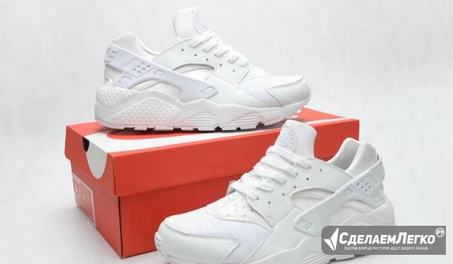 Кроссовки Nike Huarache белые Петрозаводск - изображение 1