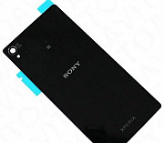 Крышка аккумулятора Sony Xperia Z3 D6603 черная Москва