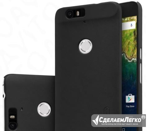 Чехол Huawei Nexus 6P черный (Nillkin, пластик) Москва - изображение 1