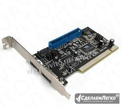 Контроллер PCI SATA raid PI4006421X2C Ярославль - изображение 1