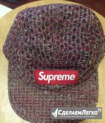 Кепка supreme "bright tweed" RED camp CAP FW12 Москва - изображение 1