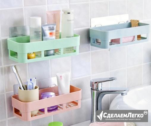 Полочка стеллаж для хранения в ванной на кухне Невинномысск - изображение 1