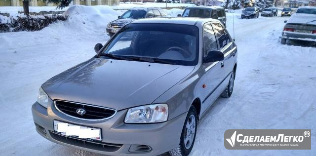 Hyundai Accent 1.6 МТ, 2008, седан Уфа - изображение 1