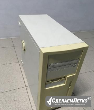 Офисный компьютер P4 2800/1024/320, клава, мышь Ангарск - изображение 1