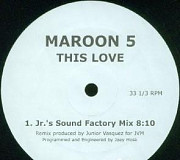 Maroon 5 - This Love (12", Promo) Омск