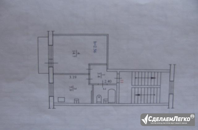 1-к квартира, 30.4 м², 4/4 эт. Благовещенск - изображение 1