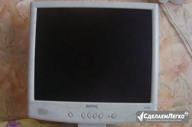 Монитор белый "benq" FP 767 с колонками Кемерово - изображение 1