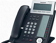 IP-телефон Panasonic KX-NT366RU-B (черный) Уфа