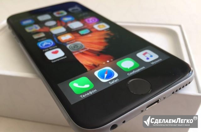 Apple iPhone 6 16Gb Space Gray Комсомольск-на-Амуре - изображение 1