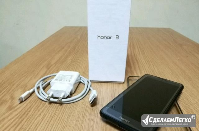 Huawei Honor 8 32gb black Санкт-Петербург - изображение 1