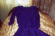 Платье выходное насыщенное фиолетовое Ухта