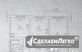 2-к квартира, 58 м², 6/18 эт. Новокузнецк - изображение 1