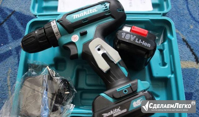 18V Дрель-шуруповерт Makita DF331D новый Иркутск - изображение 1