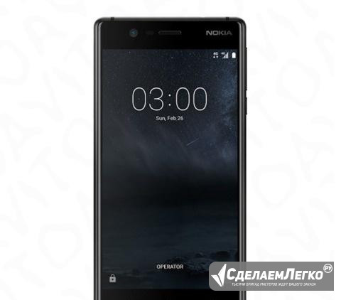 Смартфон nokia 3 черный Красноярск - изображение 1