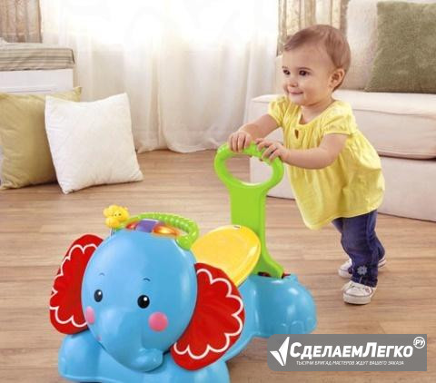 Слон каталка fisher price Барнаул - изображение 1