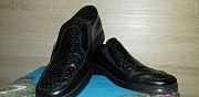 Туфли черные кожаные, 41 размер Челябинск