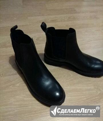 Сапоги ботинки челси кожа новые Санкт-Петербург - изображение 1