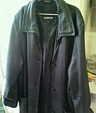 Кожаная куртка - пиджак на пуговицах Саратов