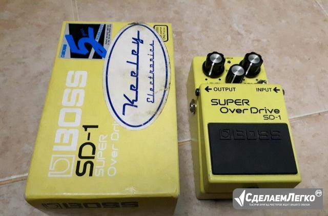 Boss Super Overdrive SD-1 Keely mod Москва - изображение 1