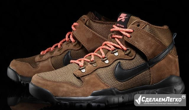 Кроссовки мужские nike SB dunk high boots Санкт-Петербург - изображение 1