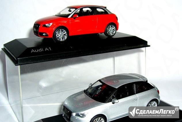 Audi A1 3d- 2010 Kyosho 143 Ауди A1 3дв. вар.цвета Санкт-Петербург - изображение 1