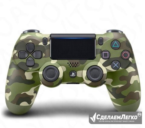 Контроллер Dualshock 4 v2 для PS4, хаки, новый Новосибирск - изображение 1