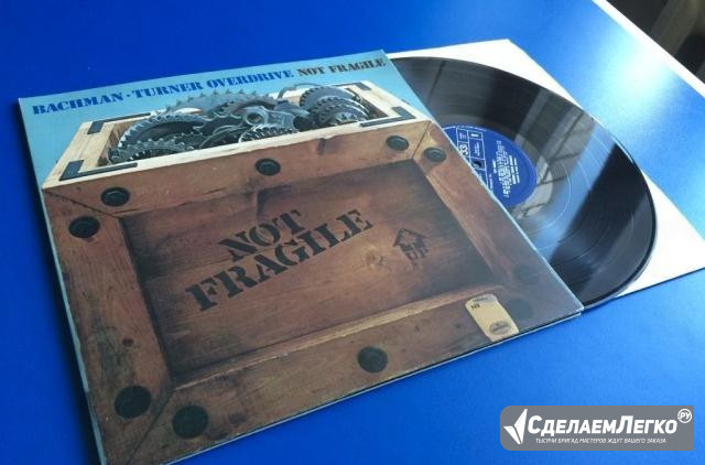 LP Bachman-Turner Overdrive"Not fragile"1974 UK Воронеж - изображение 1