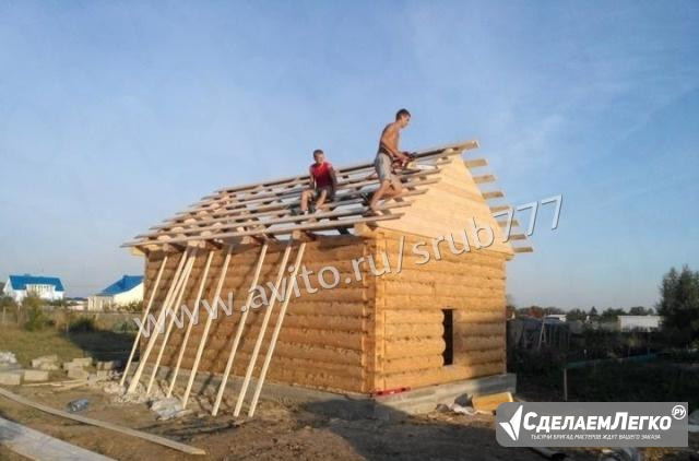 Баня из сруба 4.20x4.20 с доставкой и сборкой Москва - изображение 1
