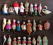 Ёлочные игрушки на прищепках из СССР Пенза