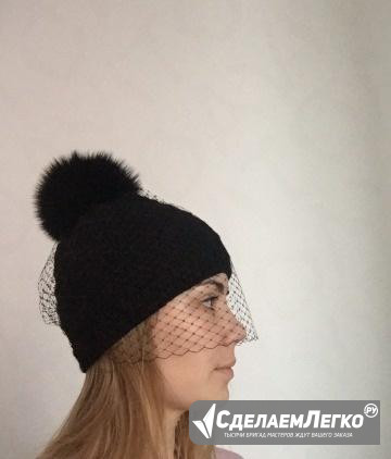 Шапка с вуалью Москва - изображение 1