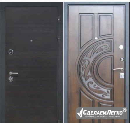 Входная дверь "Бастион Golden Патина Черная" Москва - изображение 1
