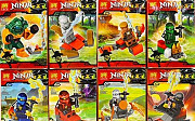 Набор 8 фигурок Ниндзя Го (NinjaGo 31003) Казань