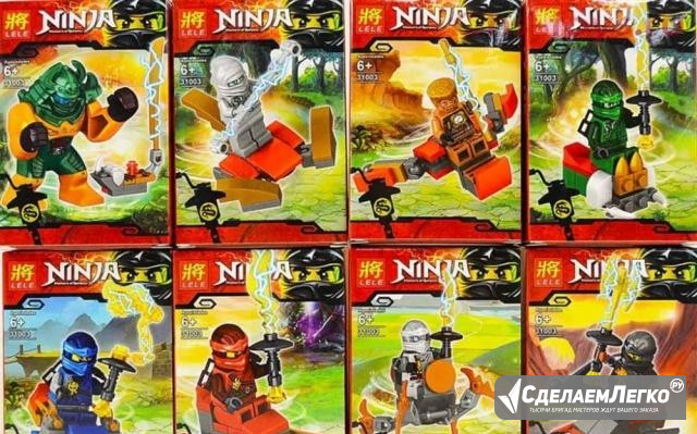 Набор 8 фигурок Ниндзя Го (NinjaGo 31003) Казань - изображение 1