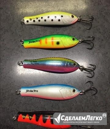 Блесна шумовая Strike Pro Salmon Profy 115 Санкт-Петербург - изображение 1